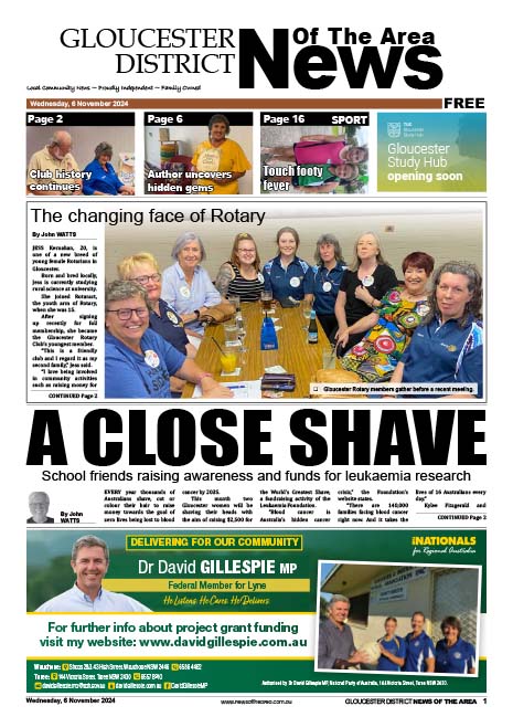 Gloucester District News Of The Area 06 November 2024