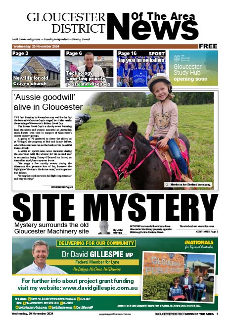 Gloucester District News Of The Area 20 November 2024
