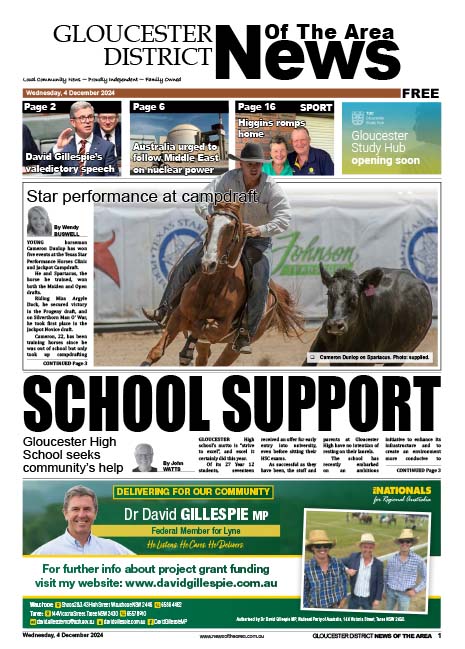 Gloucester District News Of The Area 4 December 2024