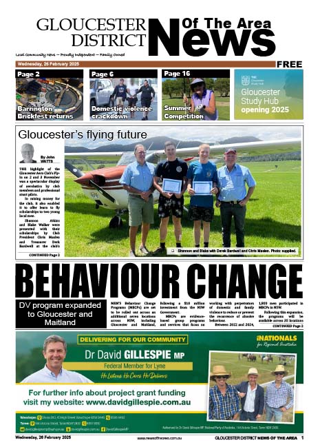 Gloucester District News Of The Area 26 FEBRUARY 2025