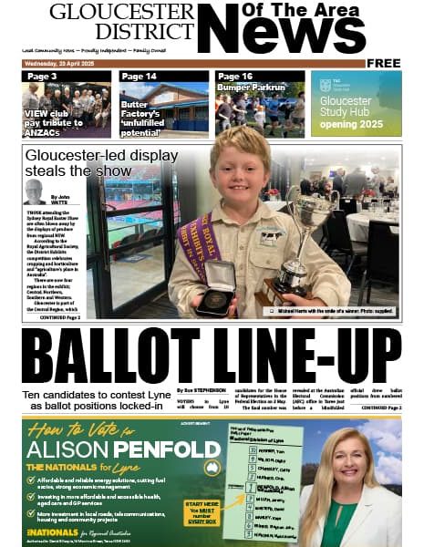 Gloucester District News Of The Area 23 APRIL 2025