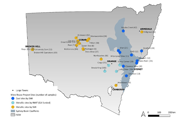 Historic mine sites reveal critical minerals and high-tech metals