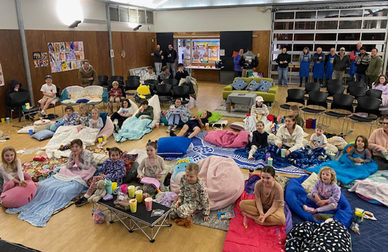 Community comes together for a fundraising movie night at St Joseph’s