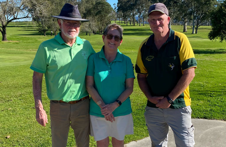 Gai Falla in another vets golf win