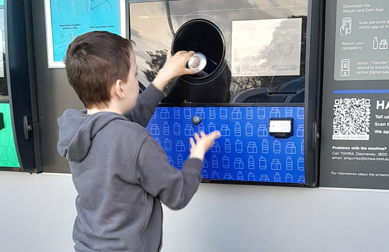 Matthew Rozynski, 9, is saving the planet one bottle at a time