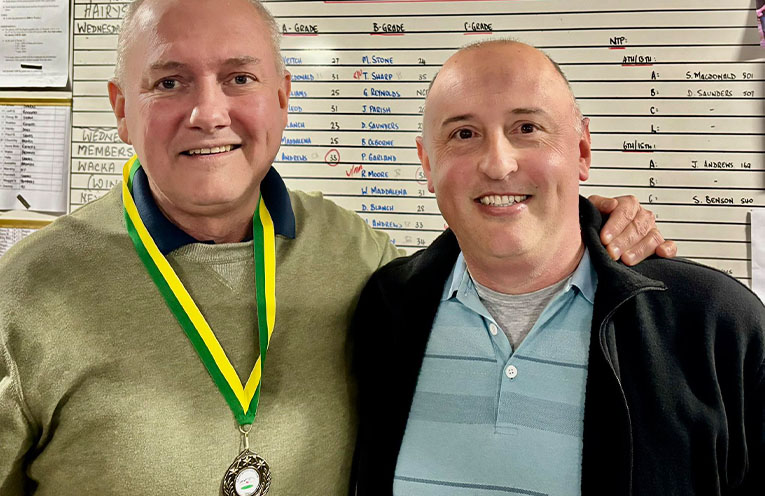Moore in Golf Medal Win