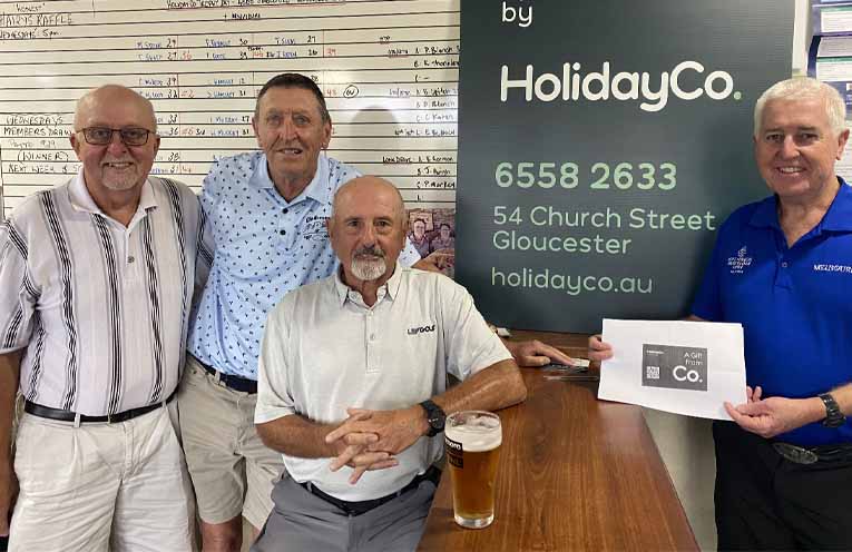 Visitors win golf Four Ball