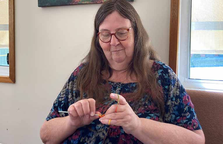 Lee’s talent for crochet supports rescued animals