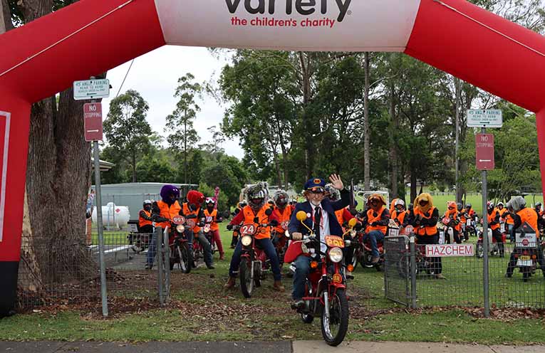 Variety Postie Bike Dash raises key funds for regional kids