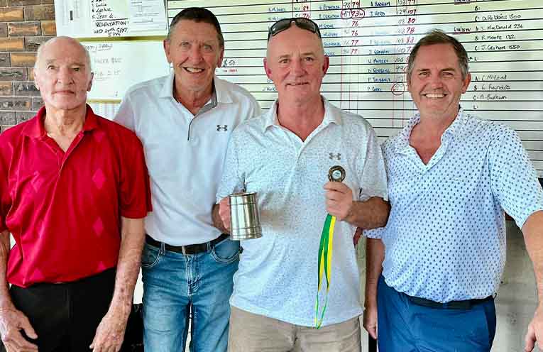 Craig McLeod wins golf medal