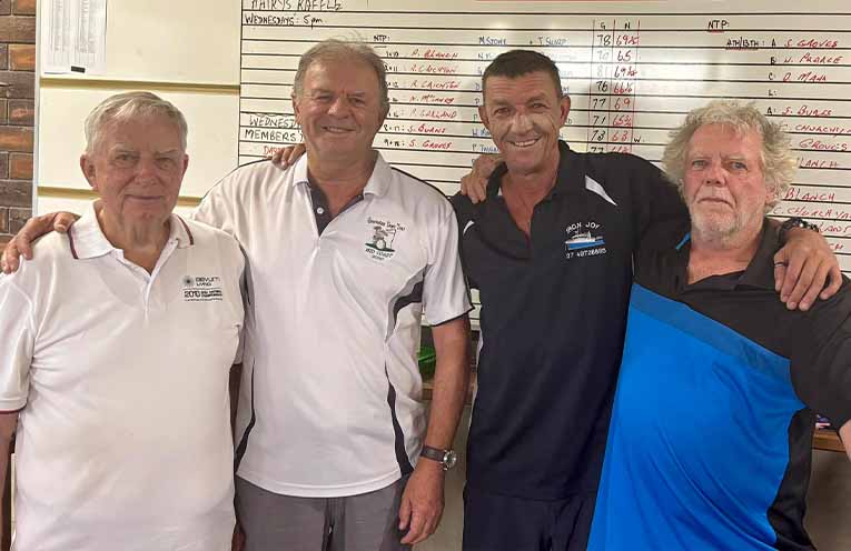 Mann, Maddalena win ambrose golf