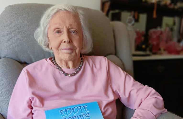 Valerie Munroe Carden writes her first book at 97