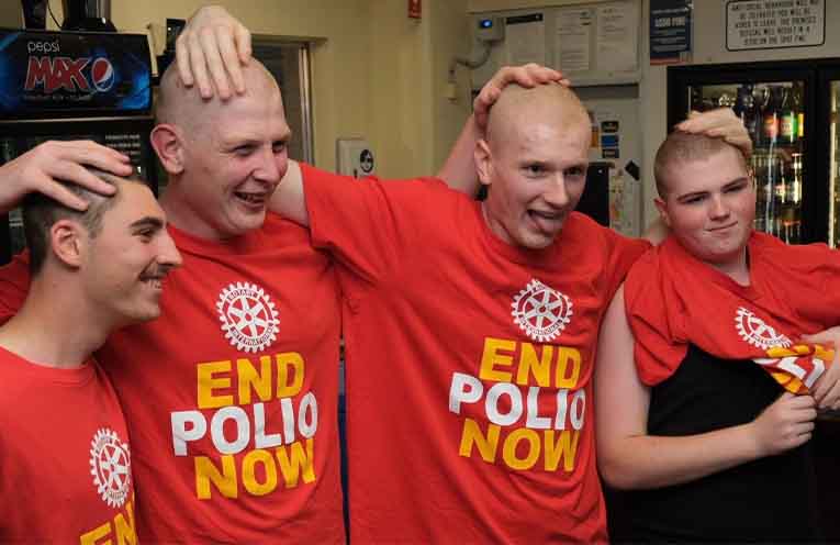School captain inspired to help end polio