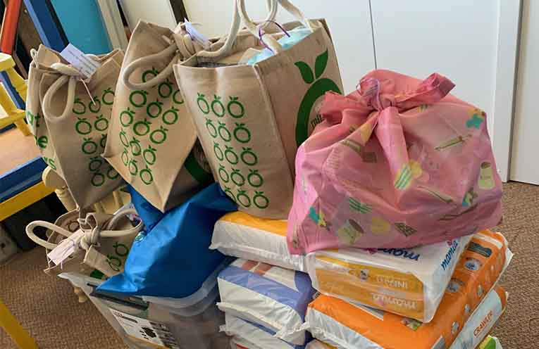 Gloucester Uniting Church Ladies Fellowship support the charity, Share the Dignity