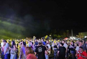 Gloucester’s New Year celebrations go off with a huge crowd welcoming 2026