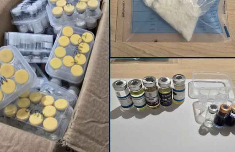 Man charged over alleged drug supply after steroids and cocaine seized