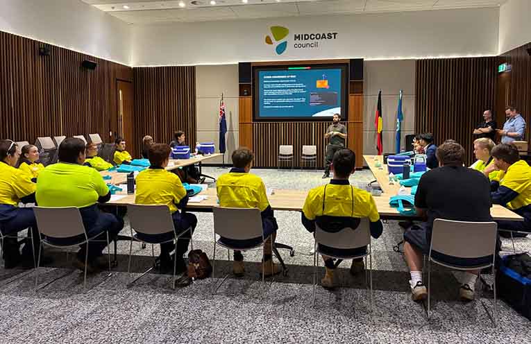 MidCoast Council inducts new apprentices and trainees