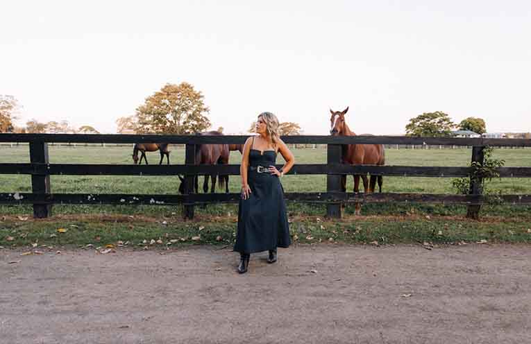 Gloucester artist Jess Coombes has released her third single. Photos: Jake Davey Studios.