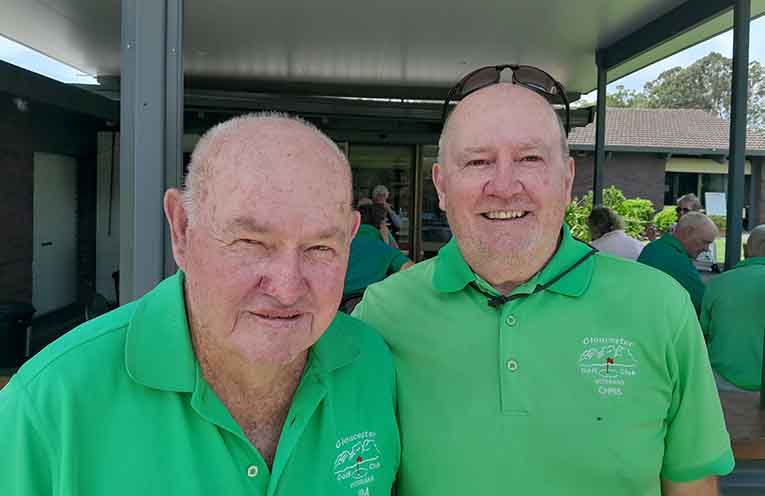 Steele in Close Vets Golf Win