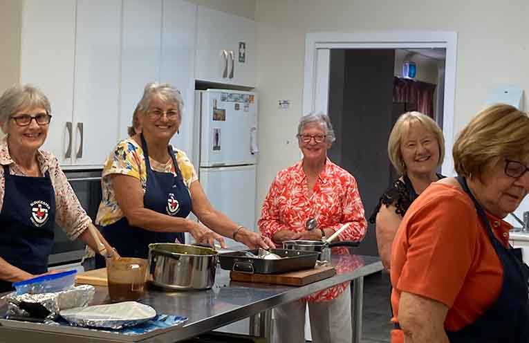 Community continues to benefit from monthly munch with friends