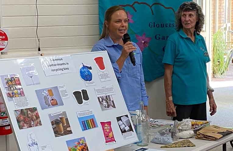 Recycling the focus of first Gloucester Garden Club meeting of 2026