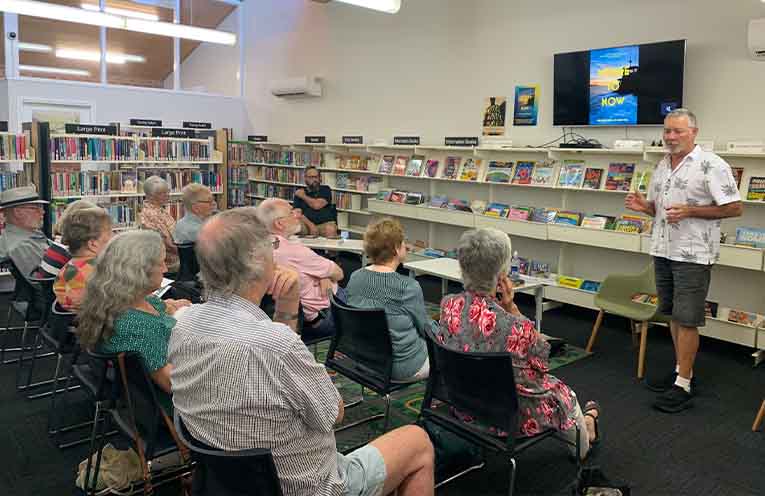 Michel Vimal du Monteil recounts his journey to becoming a published author