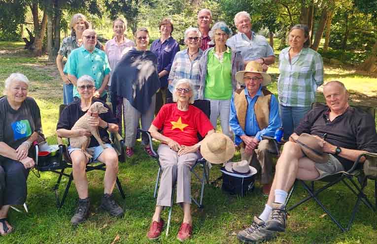 Environment group celebrates Autumn with garden feast