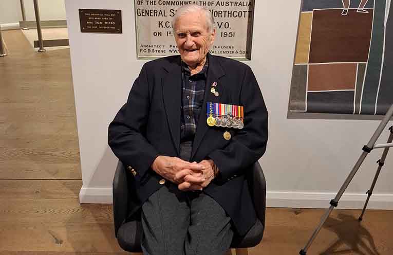 Gloucester RSL sub-Branch celebrates as patron turns 99