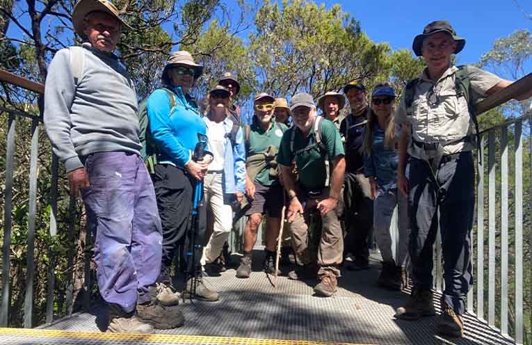 Walkers examine unique aspects of Gloucester Tops