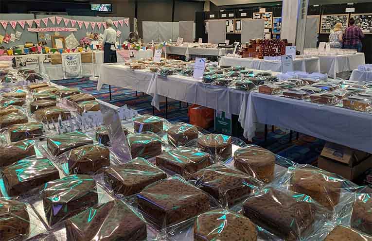 Just under 500 entries for Land Cookery were judged at the conference.