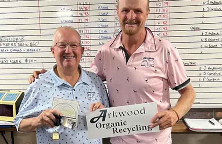 Andrews Leads Golf Champs