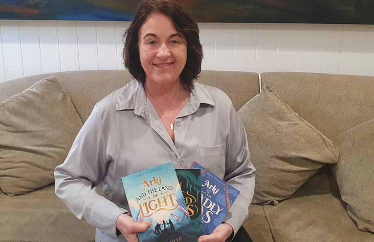 Local Gloucester writer creates a world worth reading about