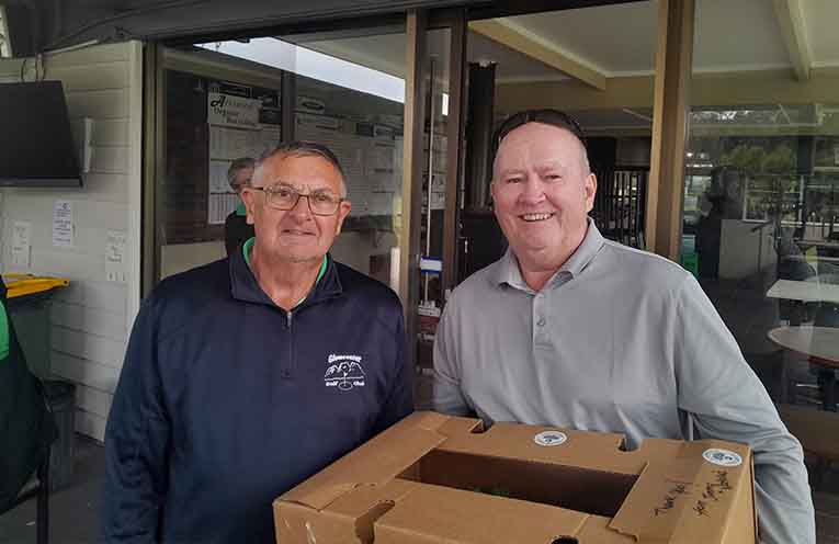 Steele in Close Vets Golf Win