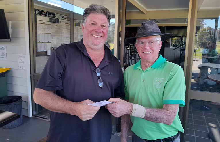 Young Visitor Wins Vets Golf