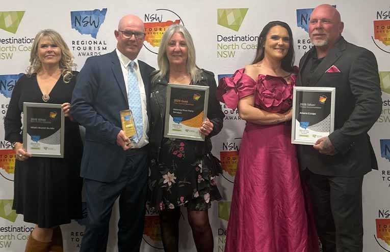 Barrington Coast businesses recognised with six awards at 2026 North Coast Regional Tourism Awards
