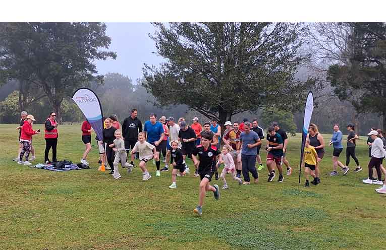 Scenes from Gloucester’s 272nd parkrun. Photos by Rod Eckels.