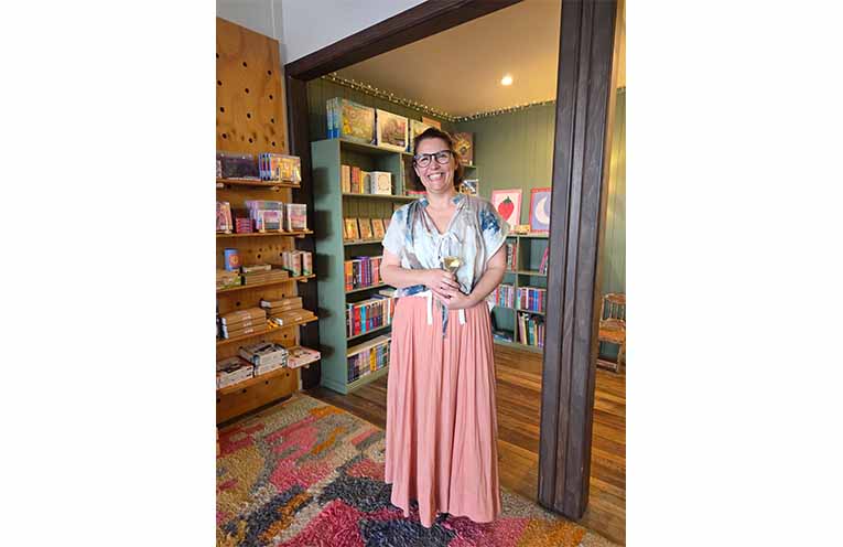 Forest of Play owner Ana Watts in the shop’s new space, designed as a nostalgic and magical experience for children and adults alike. Photo: Sonja Duncan.