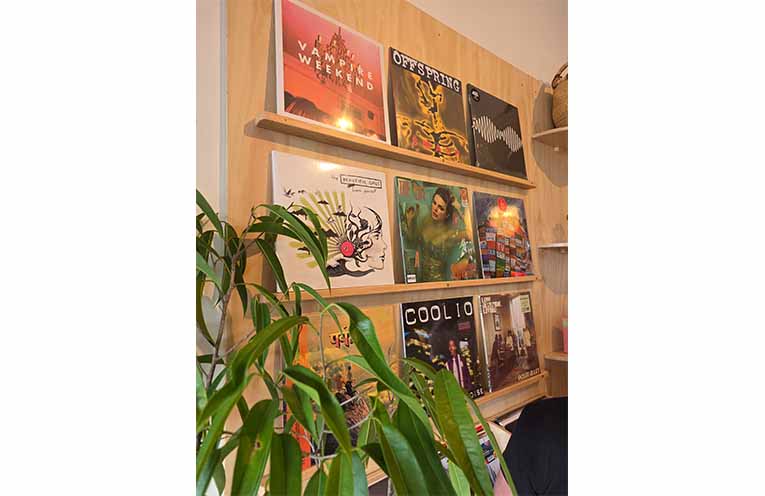 Yama’s eclectic range includes vinyl records, homewares and carefully selected gifts. Photo: Sonja Duncan.