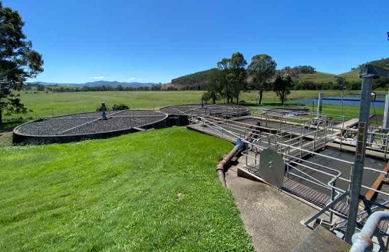 Work begins on new sewage treatment plant