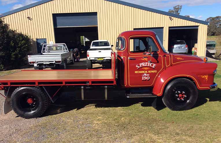 The ‘Old Beddie’ after being given a new lease on life. Photo: Supplied.