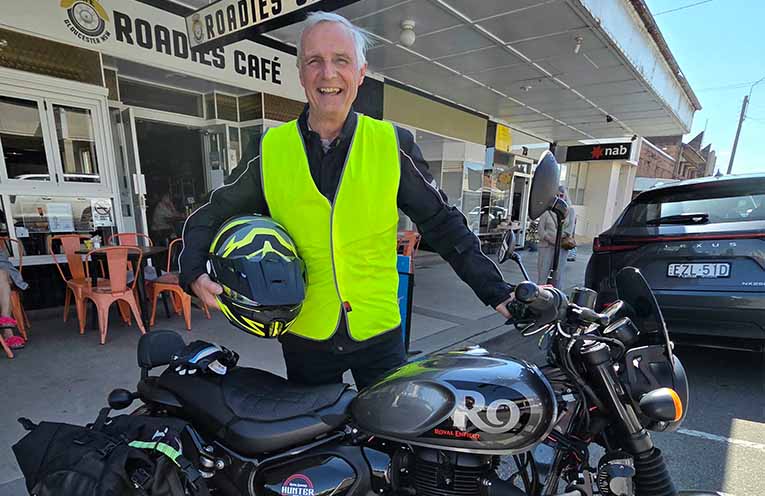 Looks clear? Look again: Gloucester rider puts motorcycle safety in the spotlight