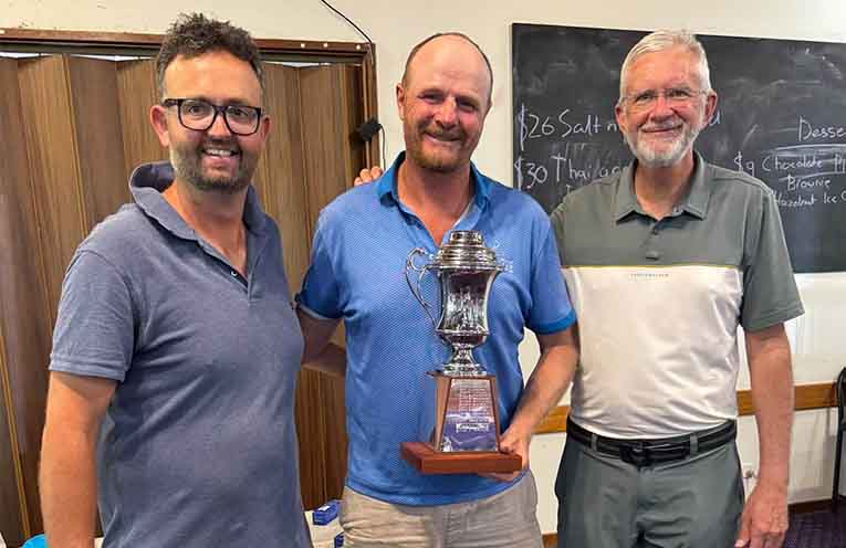 Jamie Andrews wins Gloucester Open golf tournament